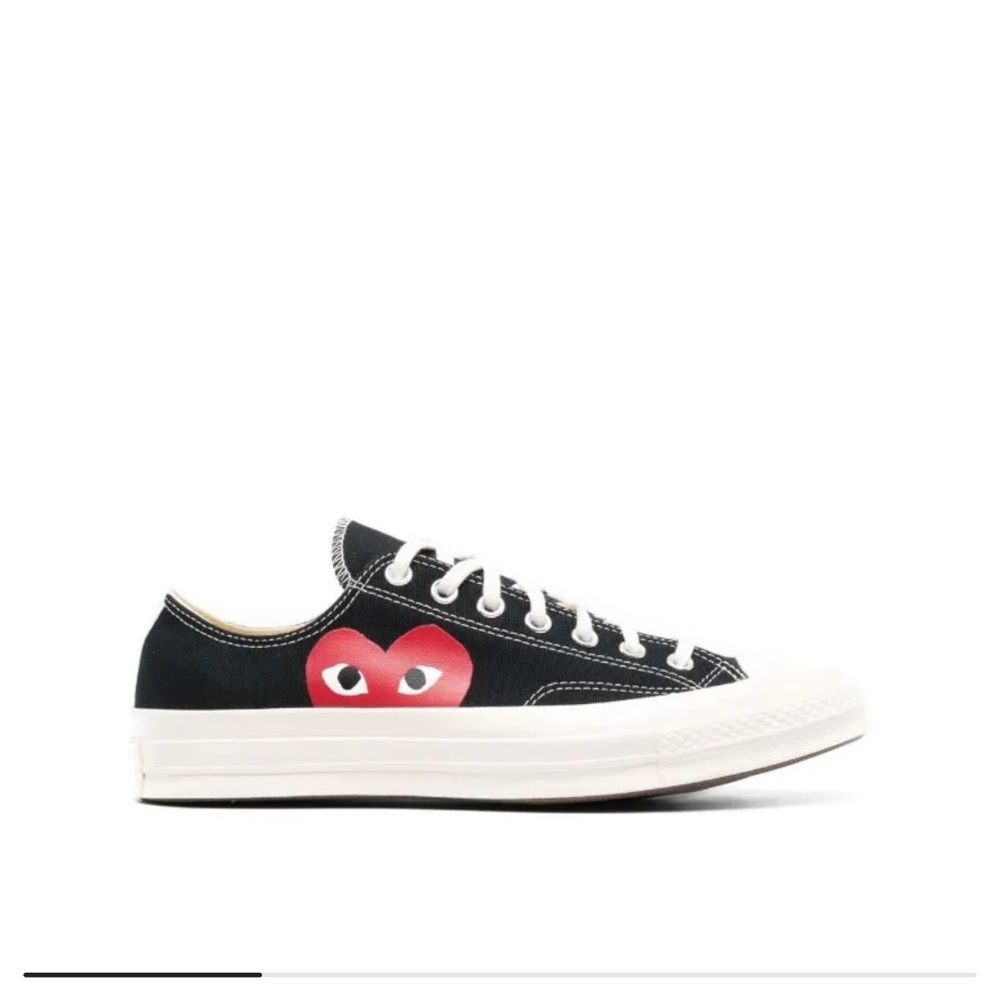 Converse x Comme Des Garçons Play Chuck 70 Ox "Half Heart Black" sneakers